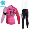 Set Langarmtrikot + Trägerhose Lange Winter Thermal Fleece Ef Education First 2023